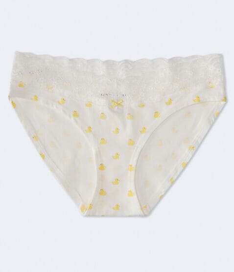 Rubber Ducks Lace-Trim Hipster Rubber Ducks Lace-Trim Hipster