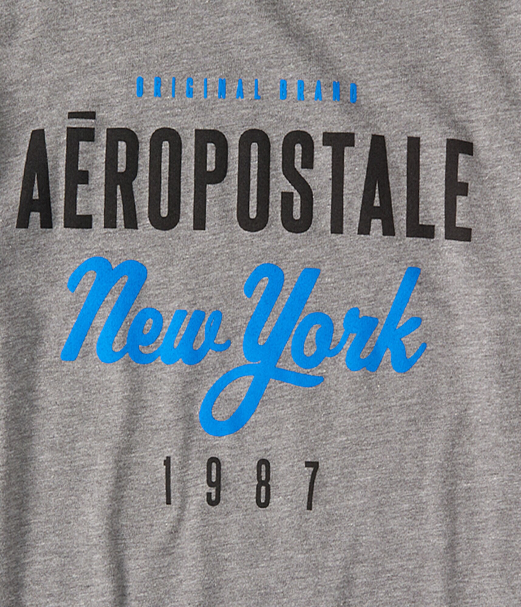 Aero New York Script Logo Graphic Tee