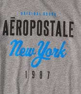 Aero New York Script Logo Graphic Tee