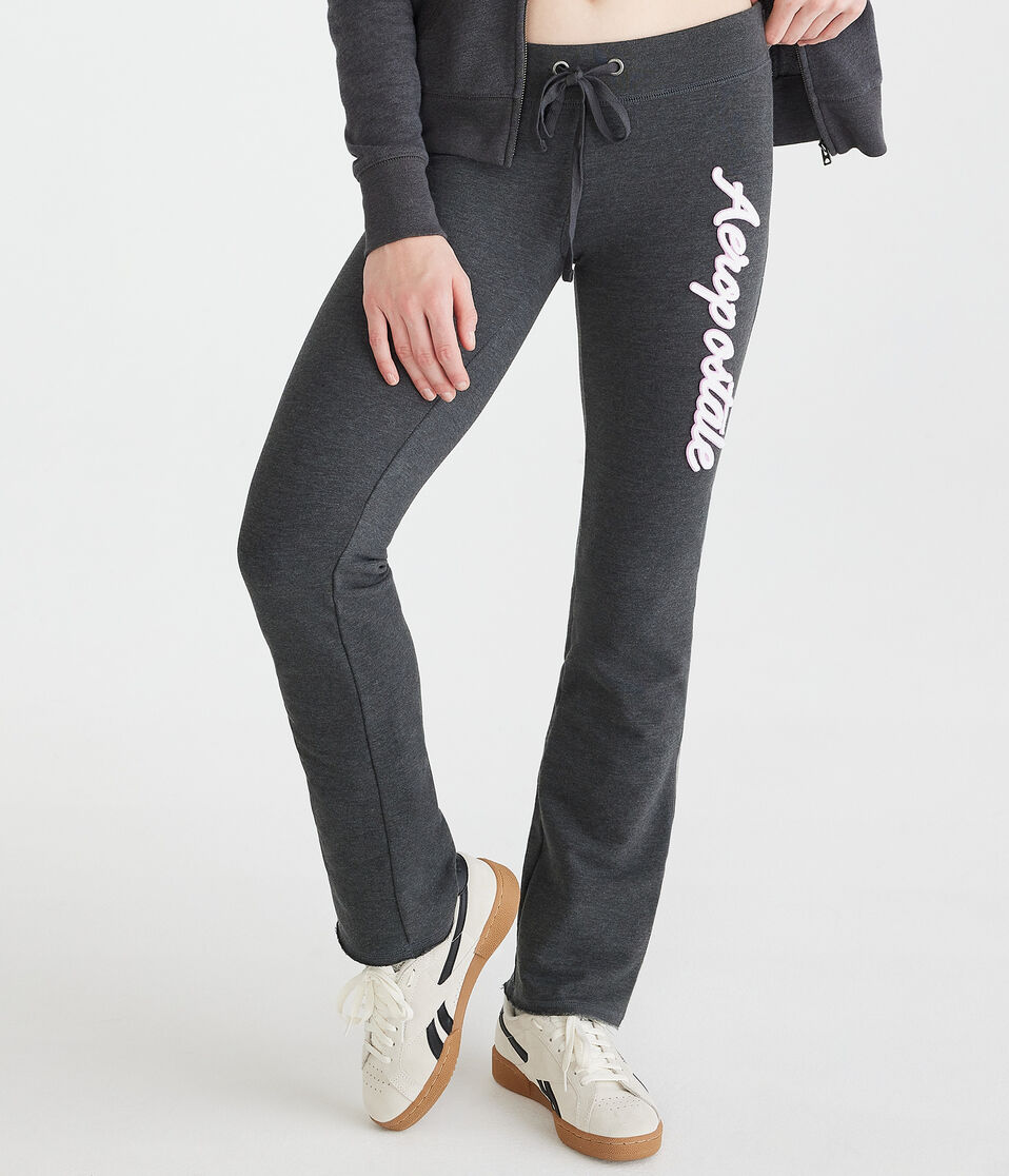 Aeropostale Script Fit & Flare Sweatpants