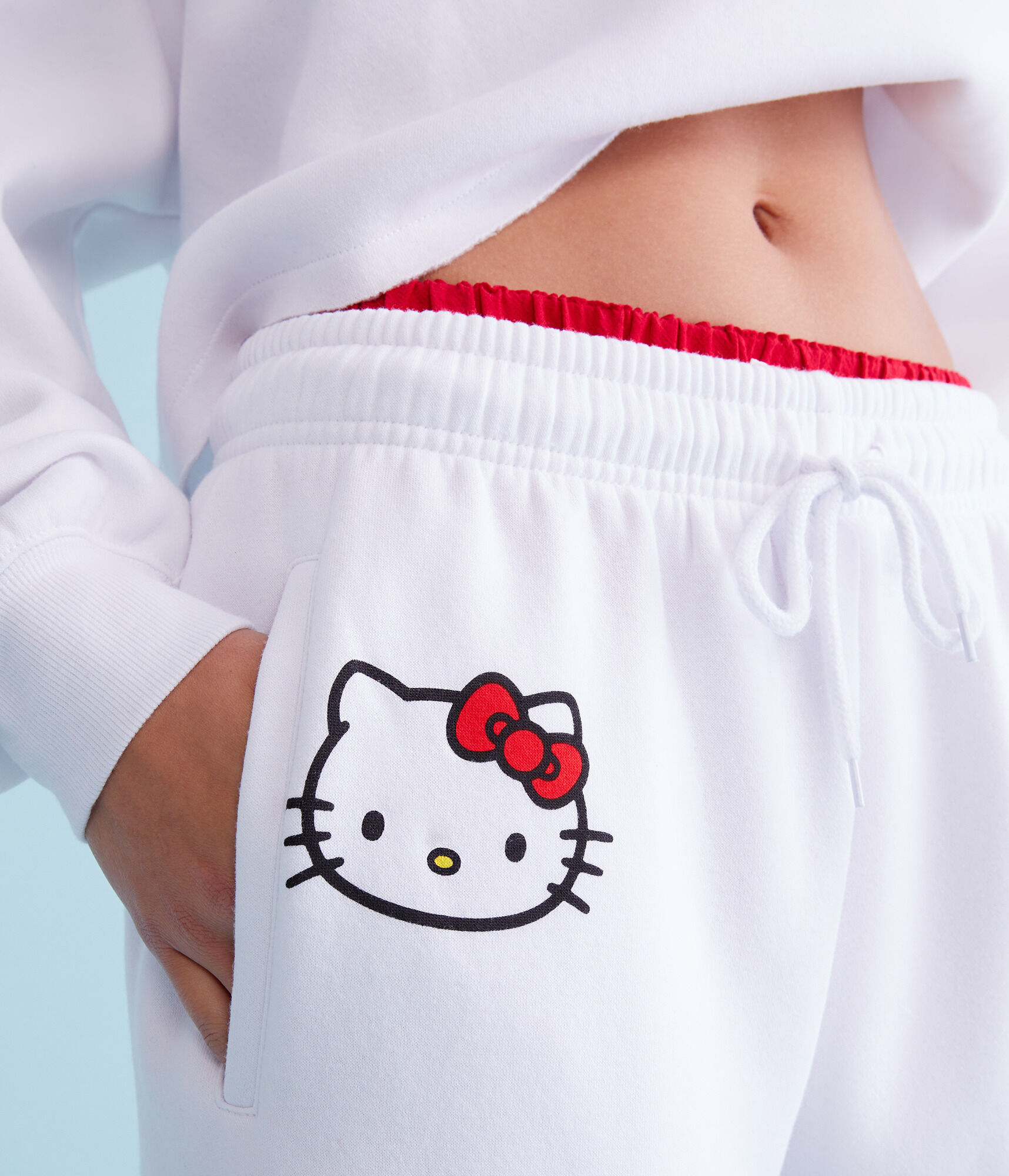 Hello Kitty Face Jogger Sweatpants