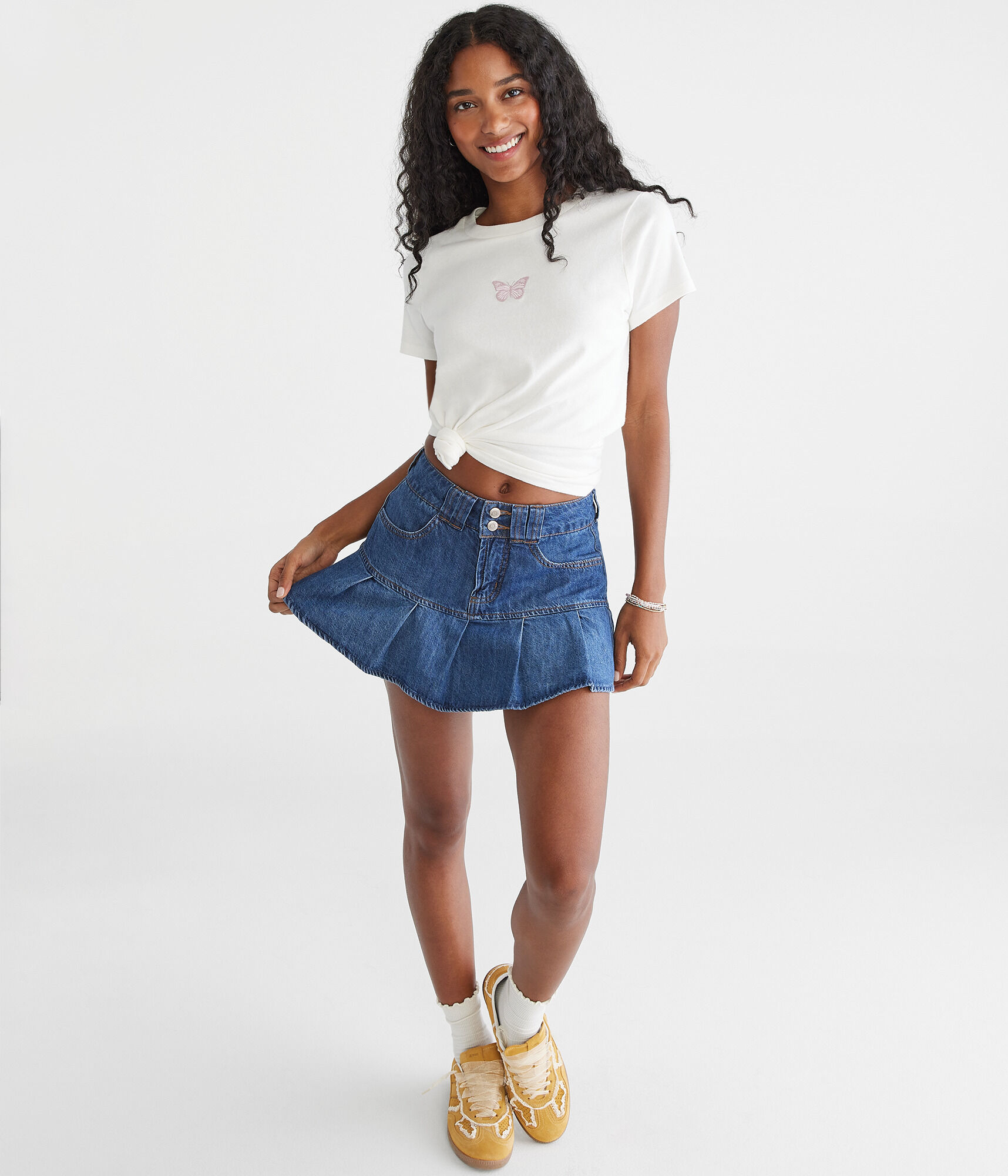Seriously Soft Butterfly Vintage Fit Graphic Tee