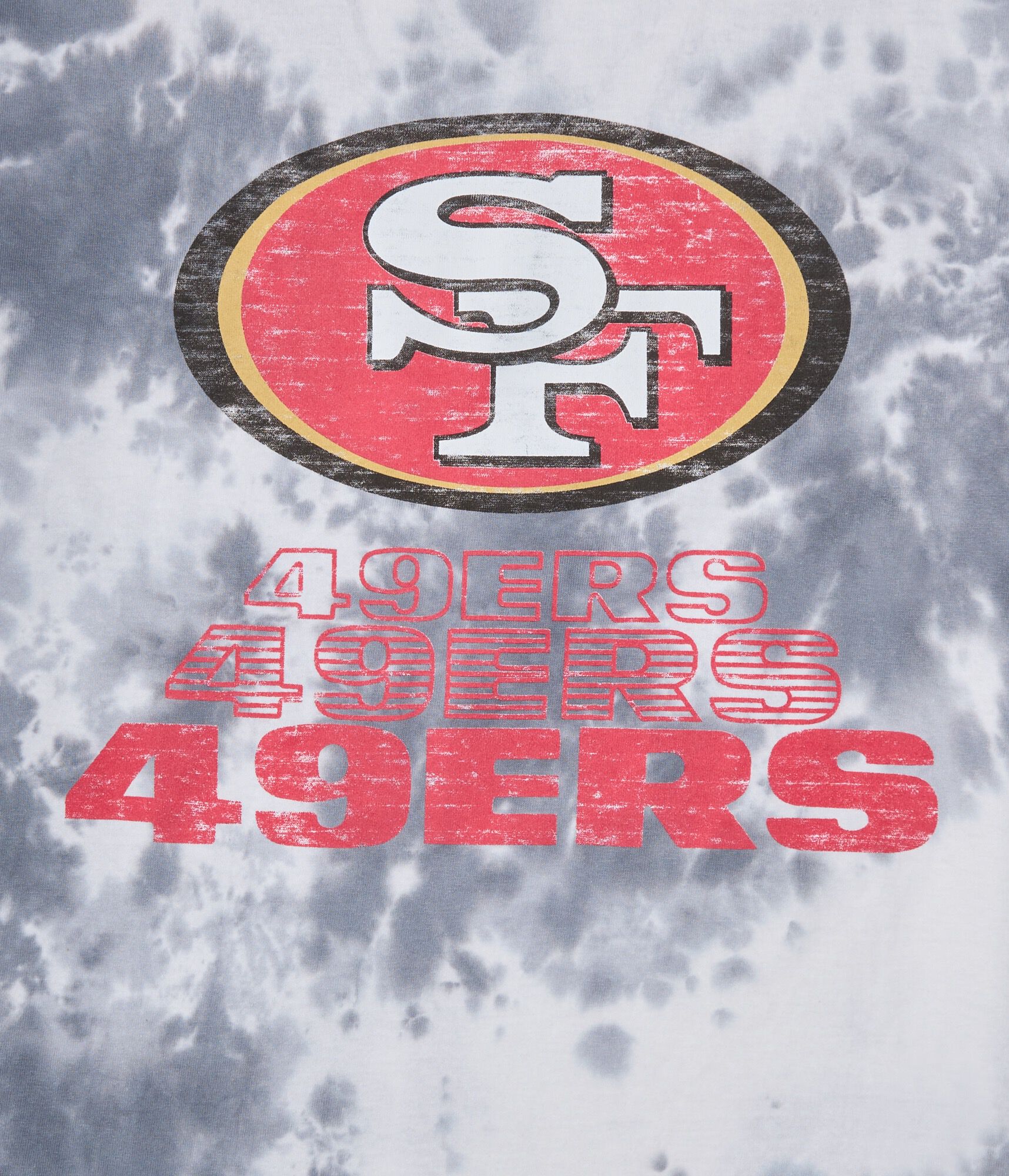 San Francisco 49ers Tie-Dye Relaxed Graphic Tee