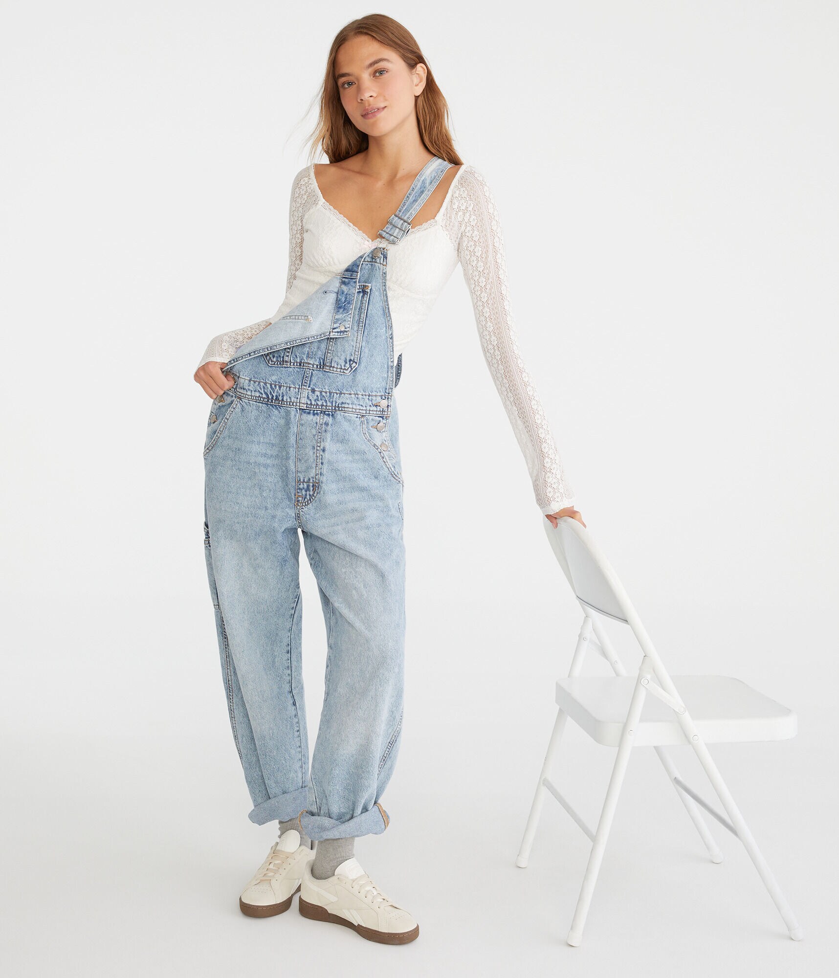 Denim Overalls