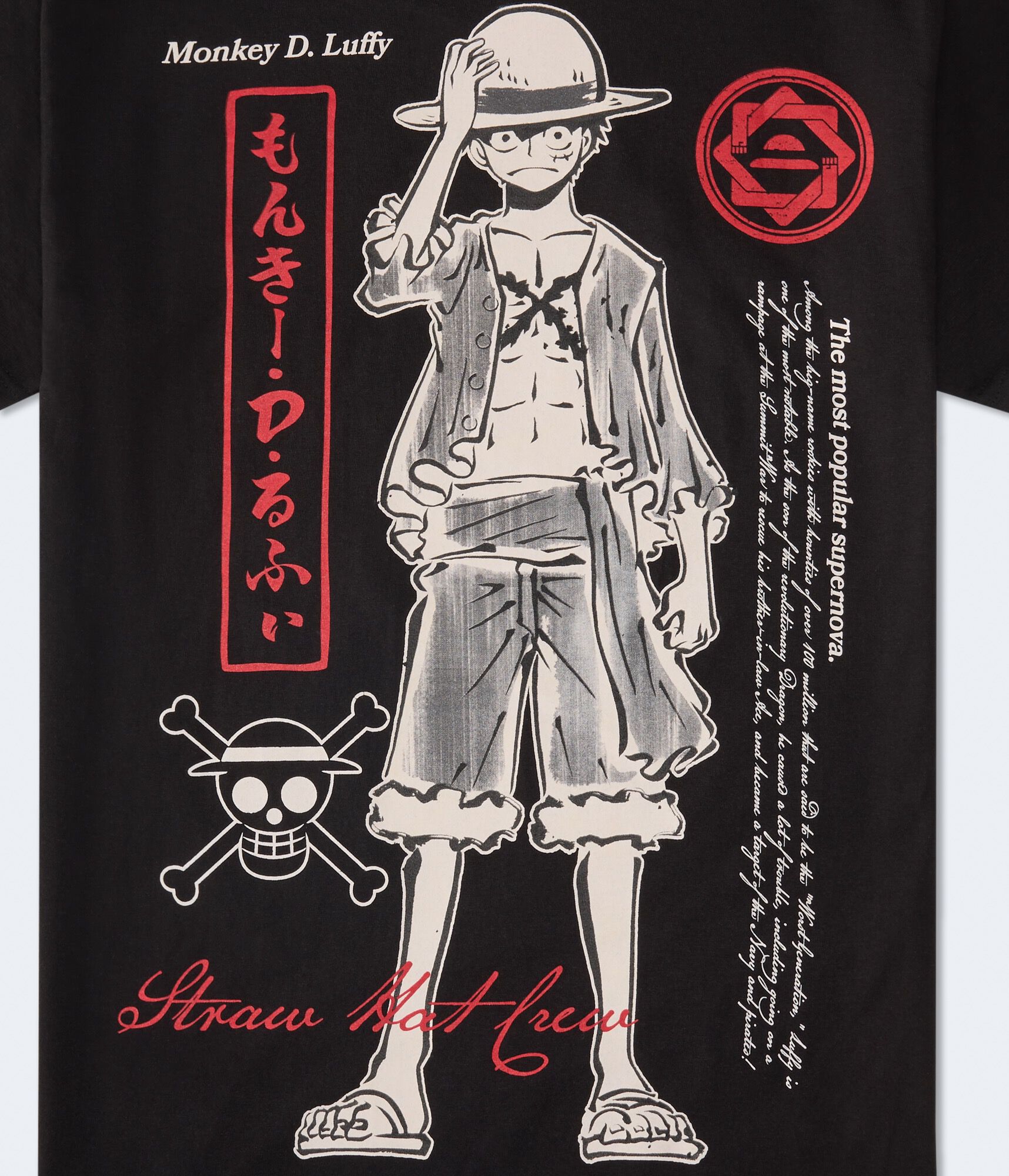One Piece Anime Relaxed Graphic Tee