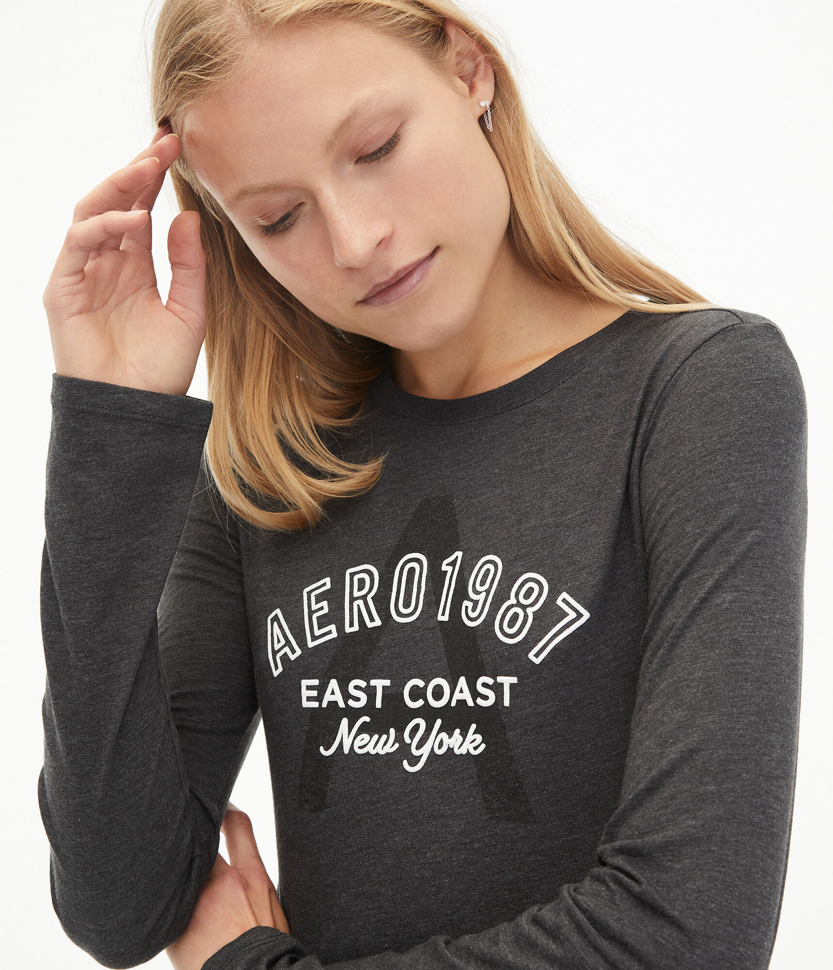 Long Sleeve Aero 1987 East Coast Graphic Tee