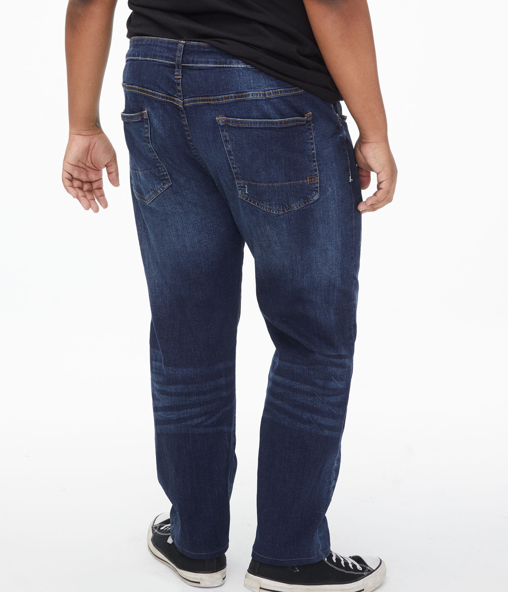 dark indigo wash jeans