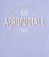 Aeropostale East Coast Appliqué Graphic Tee