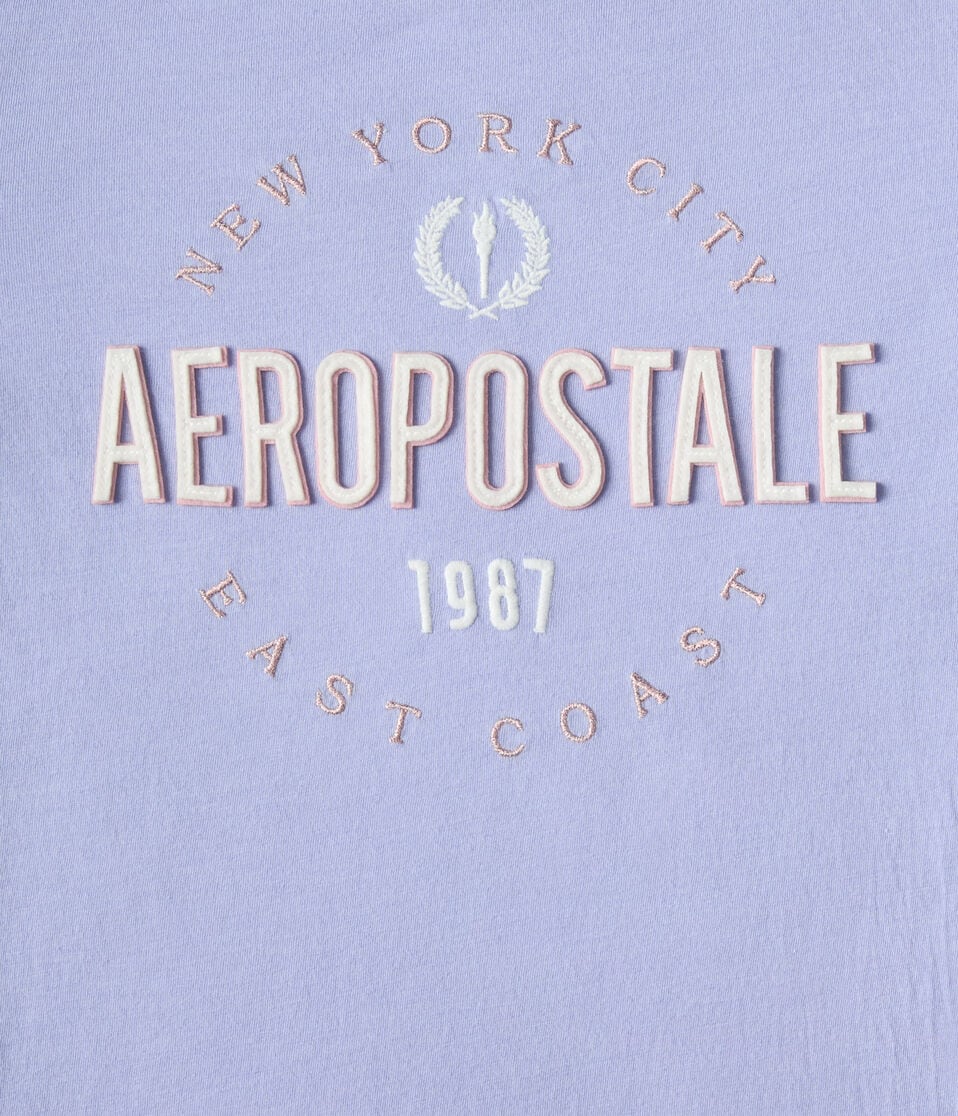 Aeropostale East Coast Appliqué Graphic Tee
