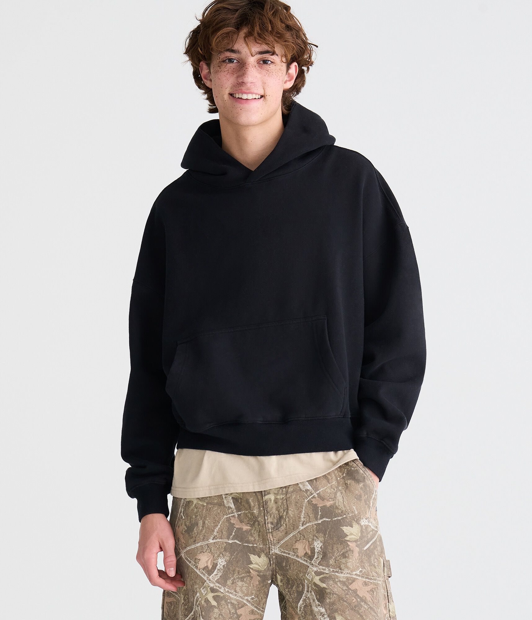Cloud Soft Boxy Pullover Hoodie