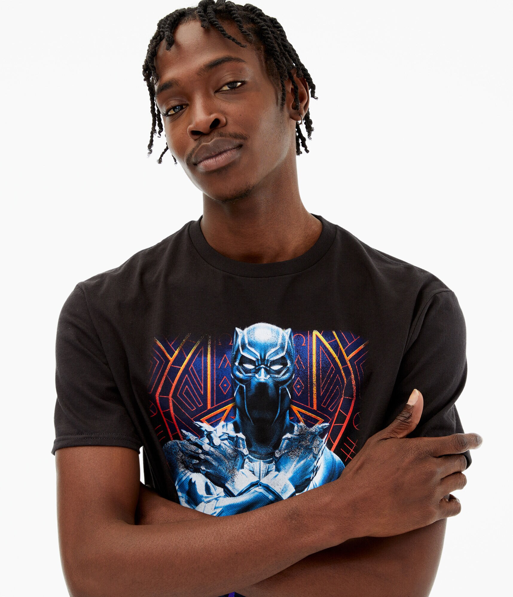 Black Panther Wakanda Forever Graphic Tee