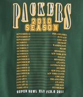 Green Bay Packers 2010 Season Pullover Hoodie