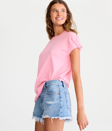 Burnout Wash Boyfriend Tee