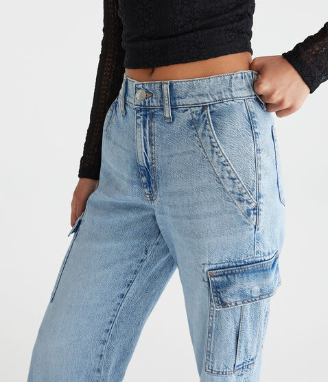 High-Rise Wide Leg Cargo Jean High-Rise Wide Leg Cargo Jean
