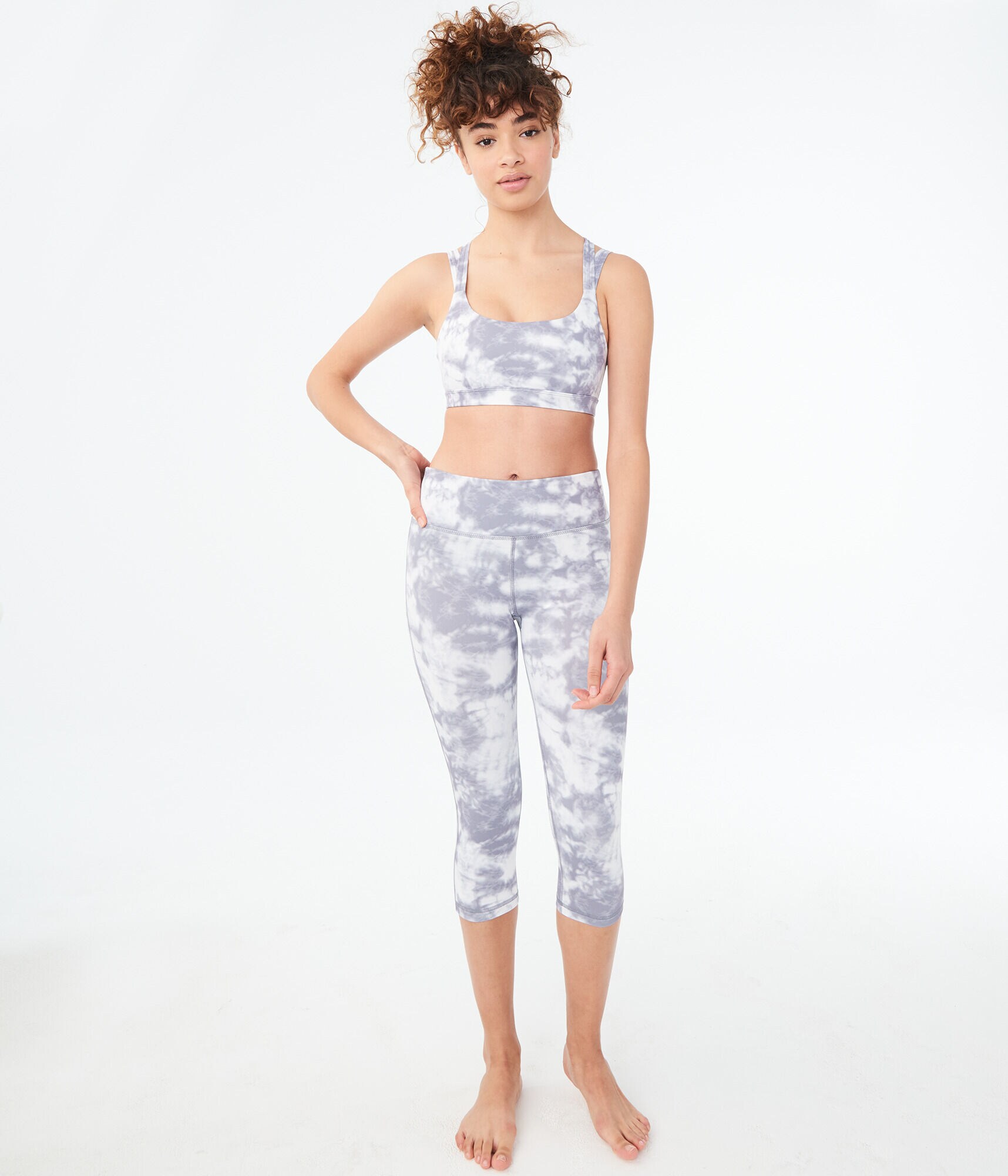 LLD Tie-Dye Crop Leggings