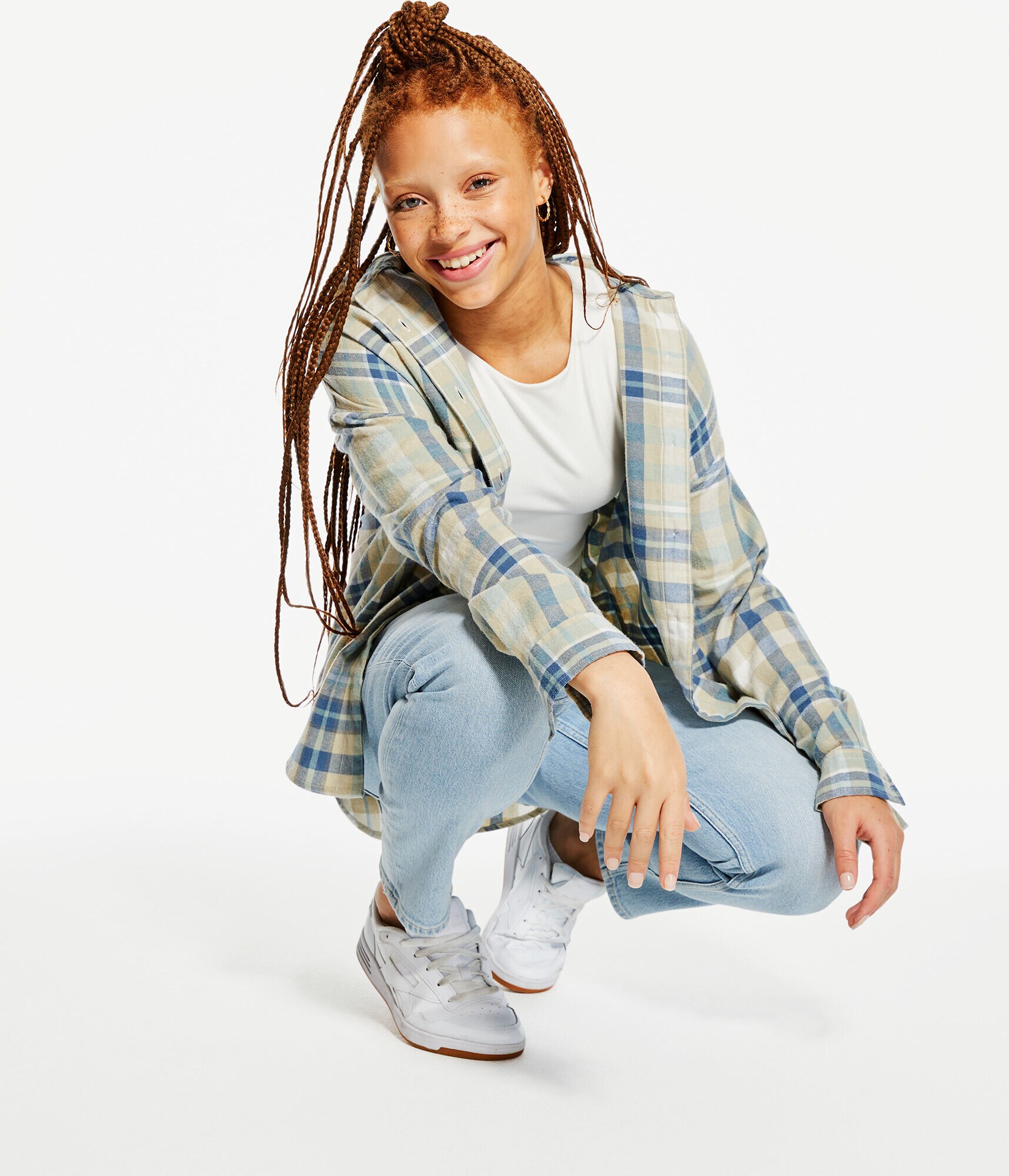 High-Rise Stretch Mom Jean