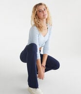 Buttery Soft High-Rise Cinch Flare Leggings