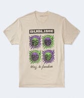 Sublime 40 Oz To Freedom Relaxed Graphic Tee