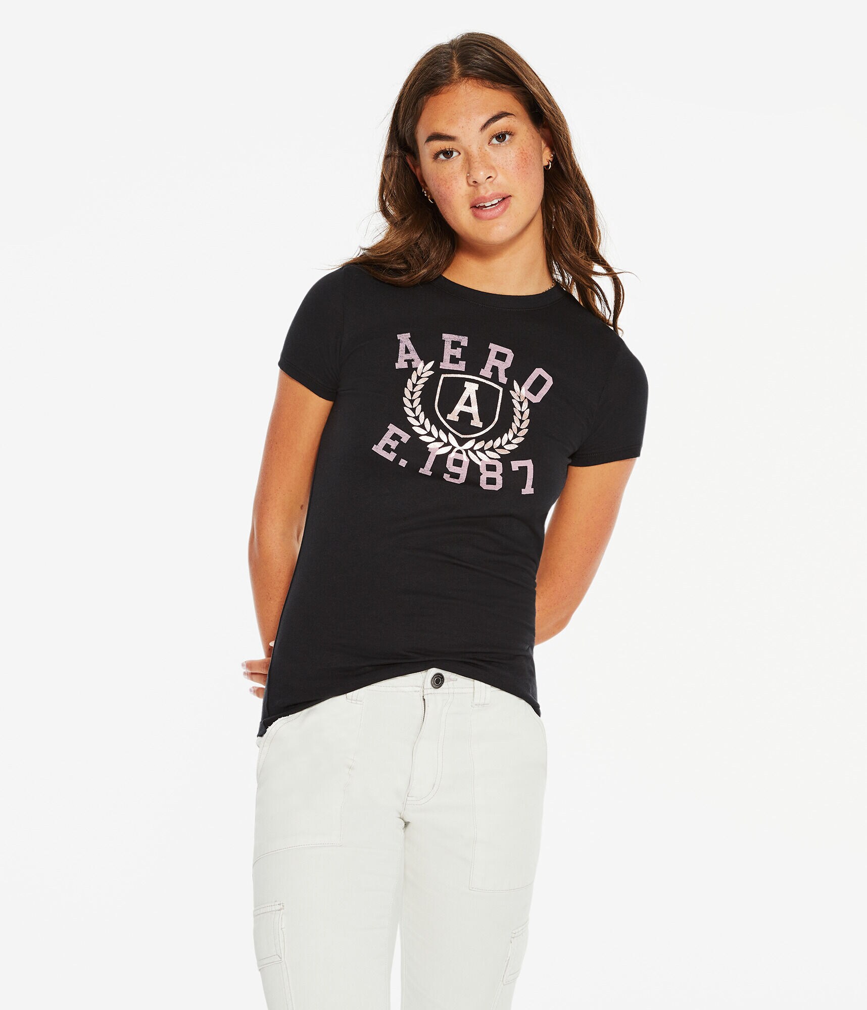 Aero 1987 Crest Foil Graphic Tee