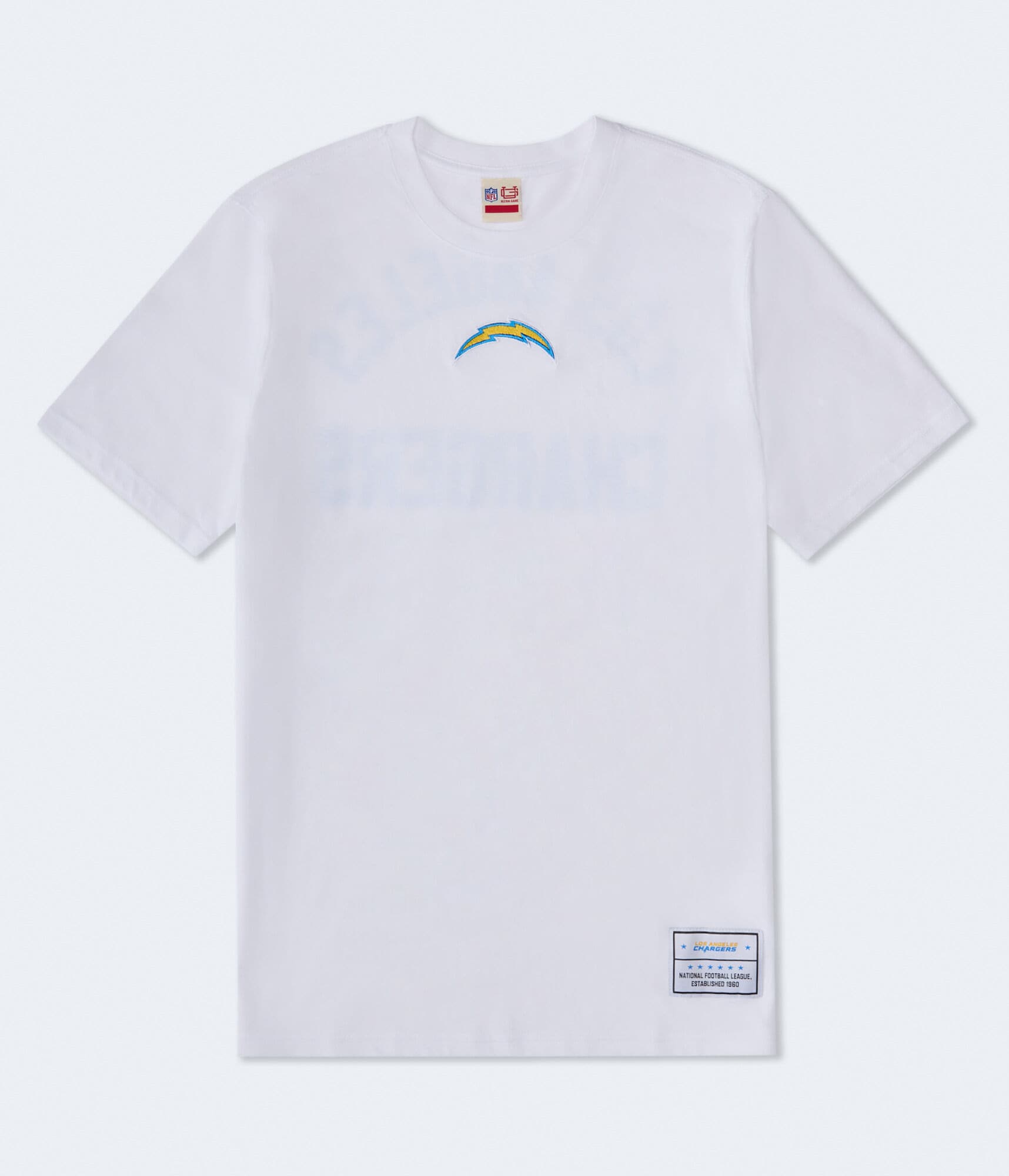 Los Angeles Chargers Mini Logo Relaxed Graphic Tee