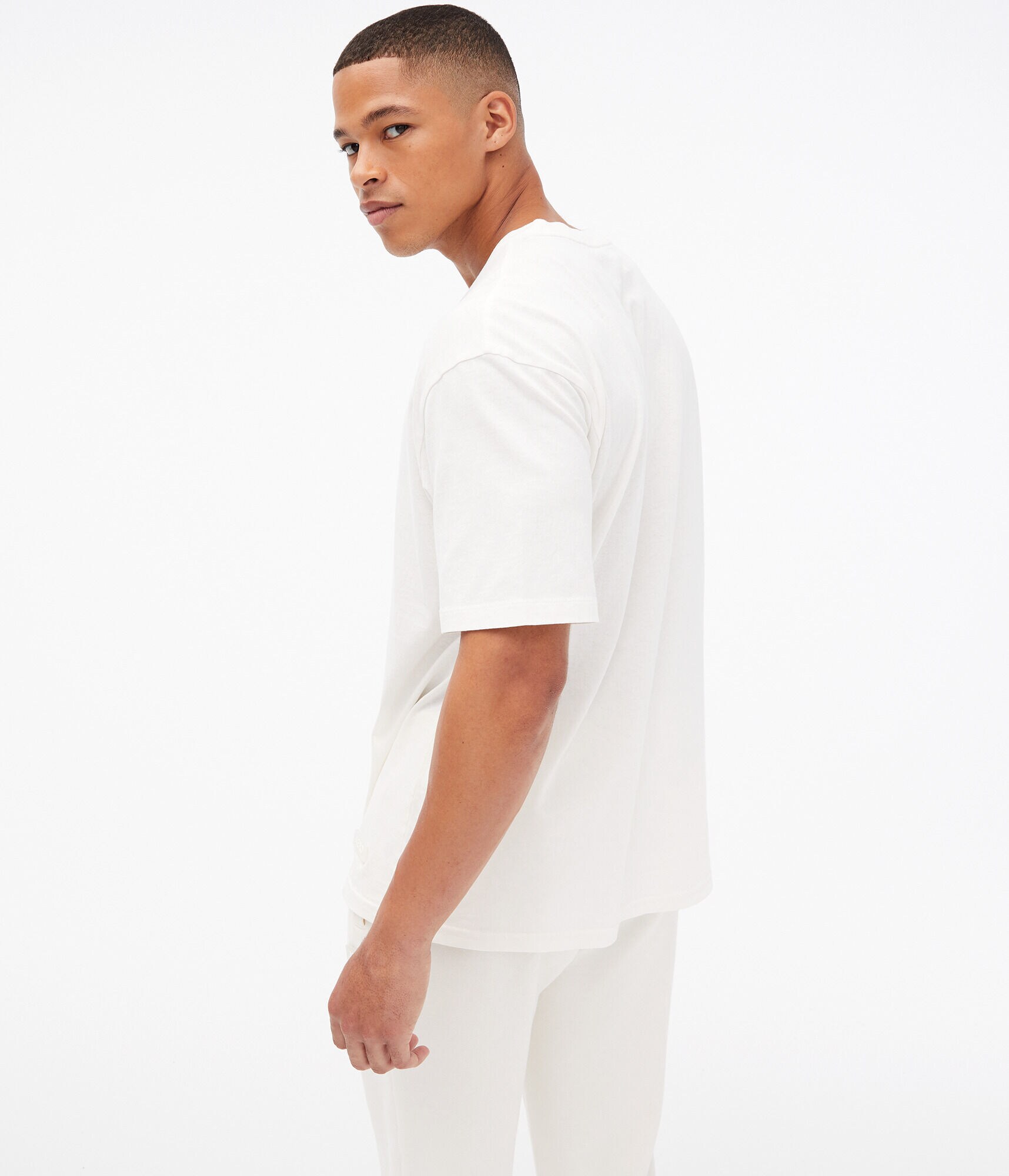 Aero Logo Washed Relaxed Crew Tee