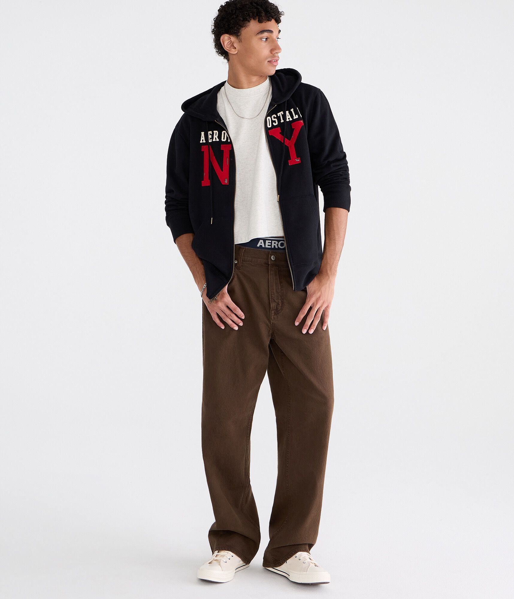 Aeropostale NY Heritage Full-Zip Hoodie
