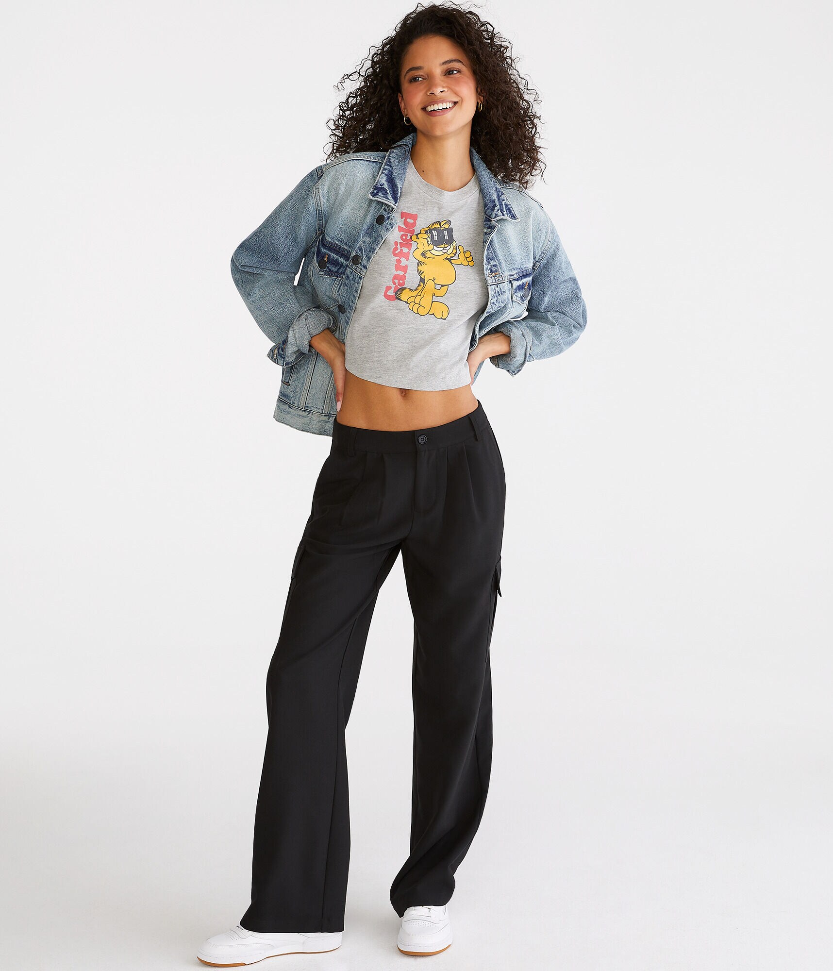 Garfield Vintage Fit Graphic Tee