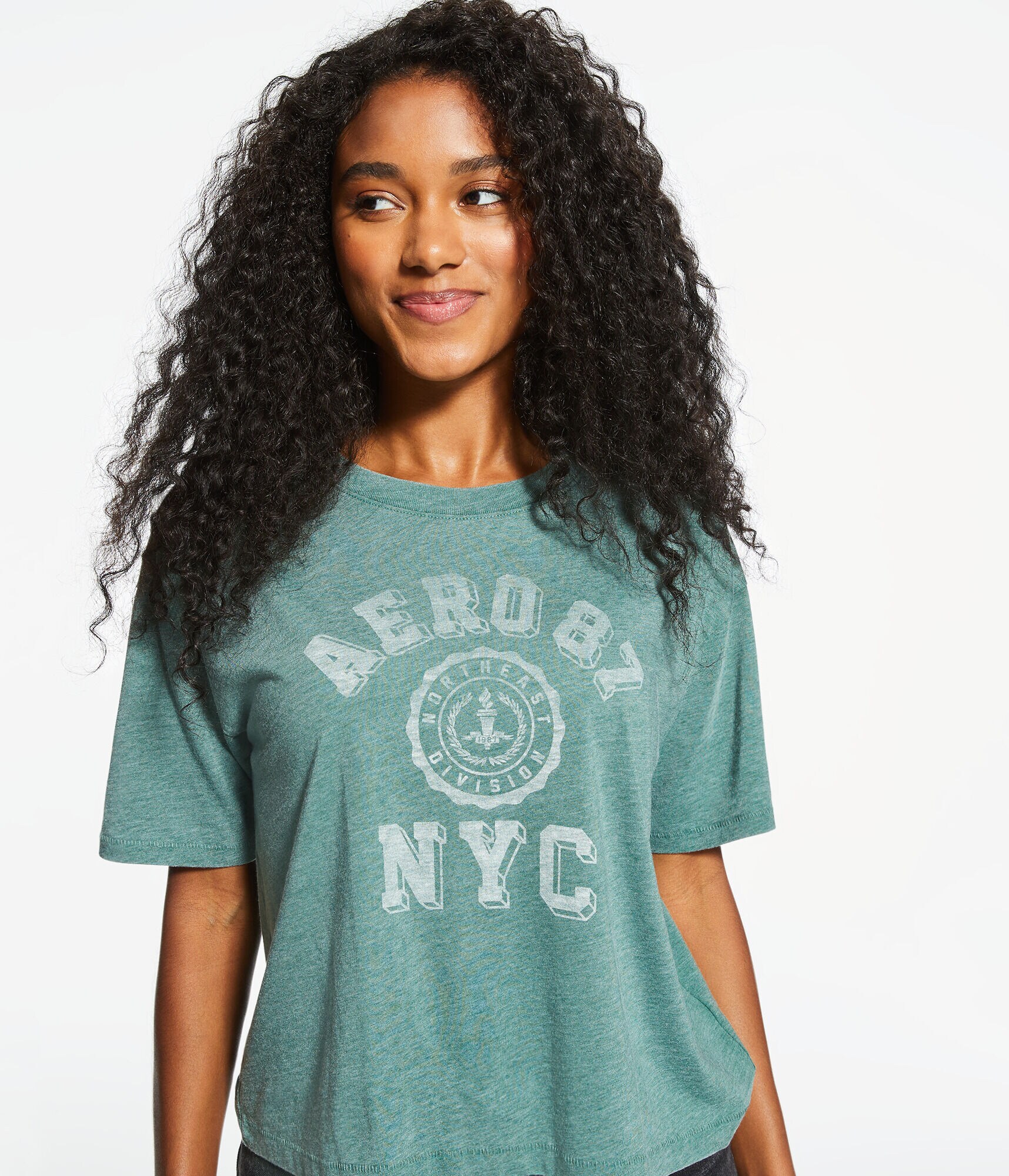 Aero 87 NYC Vintage Logo Graphic Tee