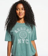 Aero 87 NYC Vintage Logo Graphic Tee