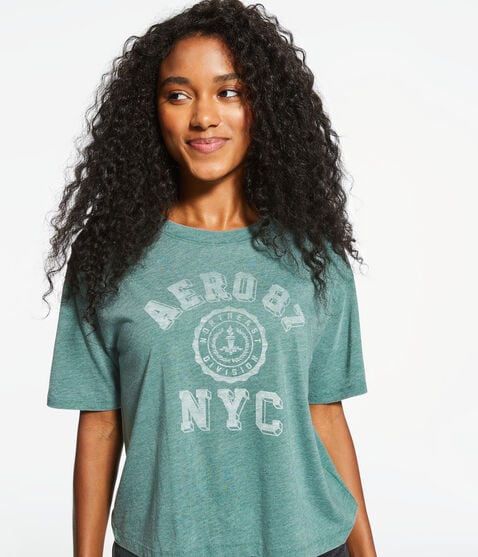 Aero 87 NYC Vintage Logo Graphic Tee