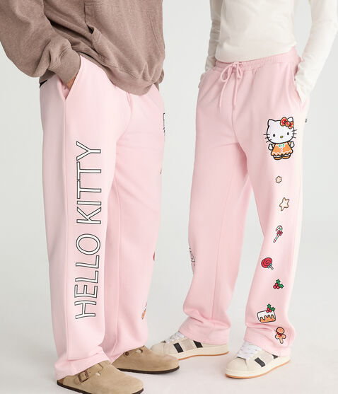 Hello Kitty | Aero Gingerbread Straight Leg Sweatpants Hello Kitty | Aero Gingerbread Straight Leg Sweatpants