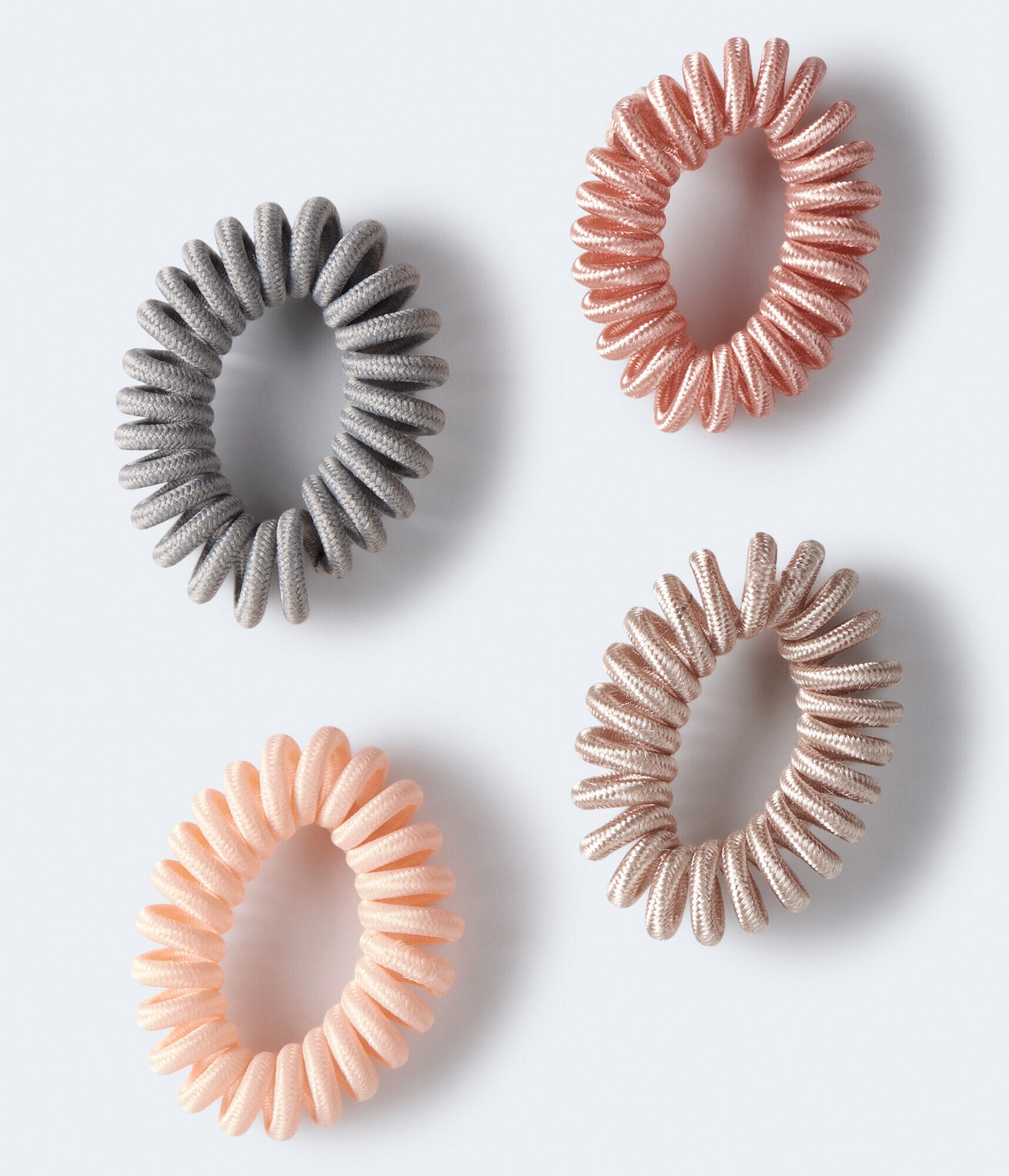 Coil Hair Tie 4 Pack