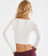 Long Sleeve Ballet Tiny Top