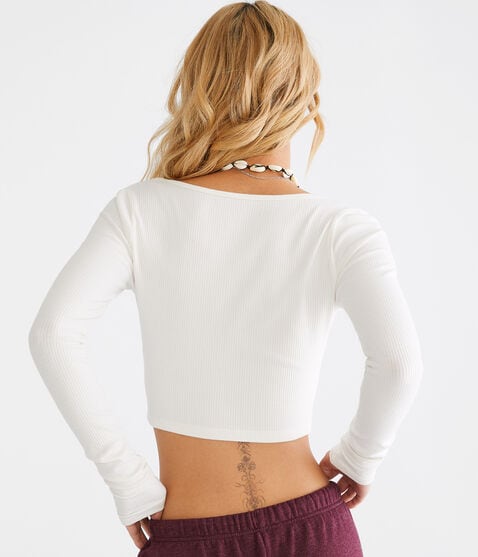 Long Sleeve Ballet Tiny Top