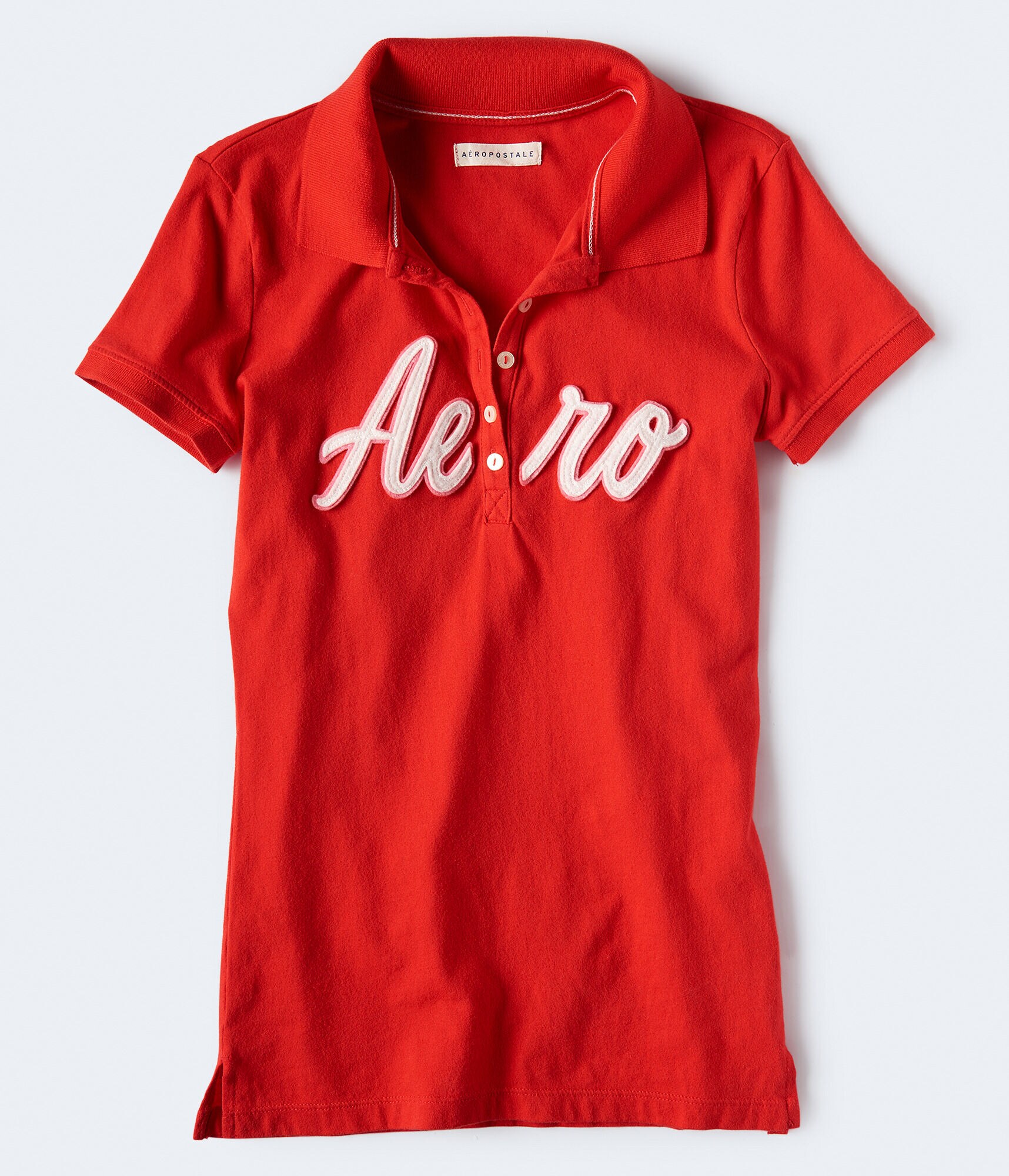Aero Logo Graphic Jersey Polo