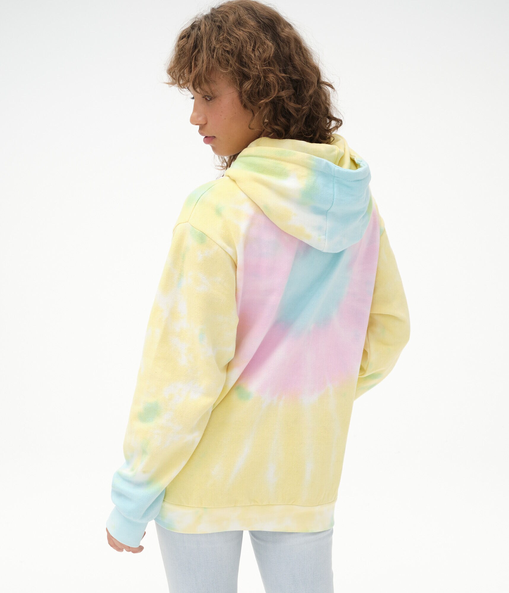 トップス Y's BOYLE GD DYE FLY FRONT RAGLAN 1 Teen Girls Short Sleeve Oversized Graphic Tee - BLUE | The