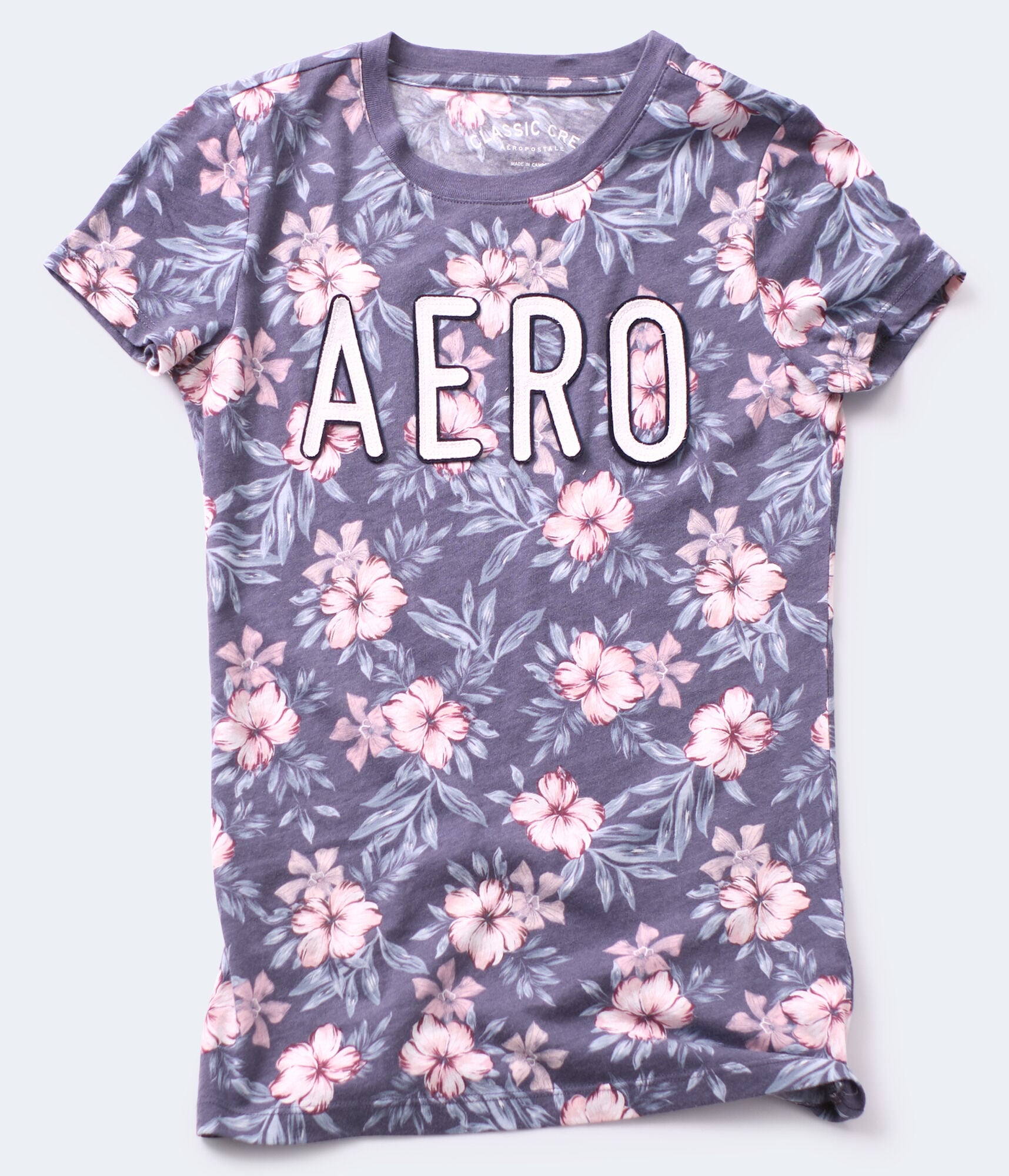 Aero Allover Floral Graphic Tee
