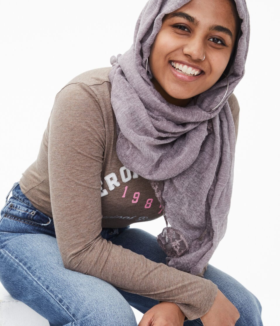 Long Sleeve Aeropostale Arch Graphic Tee