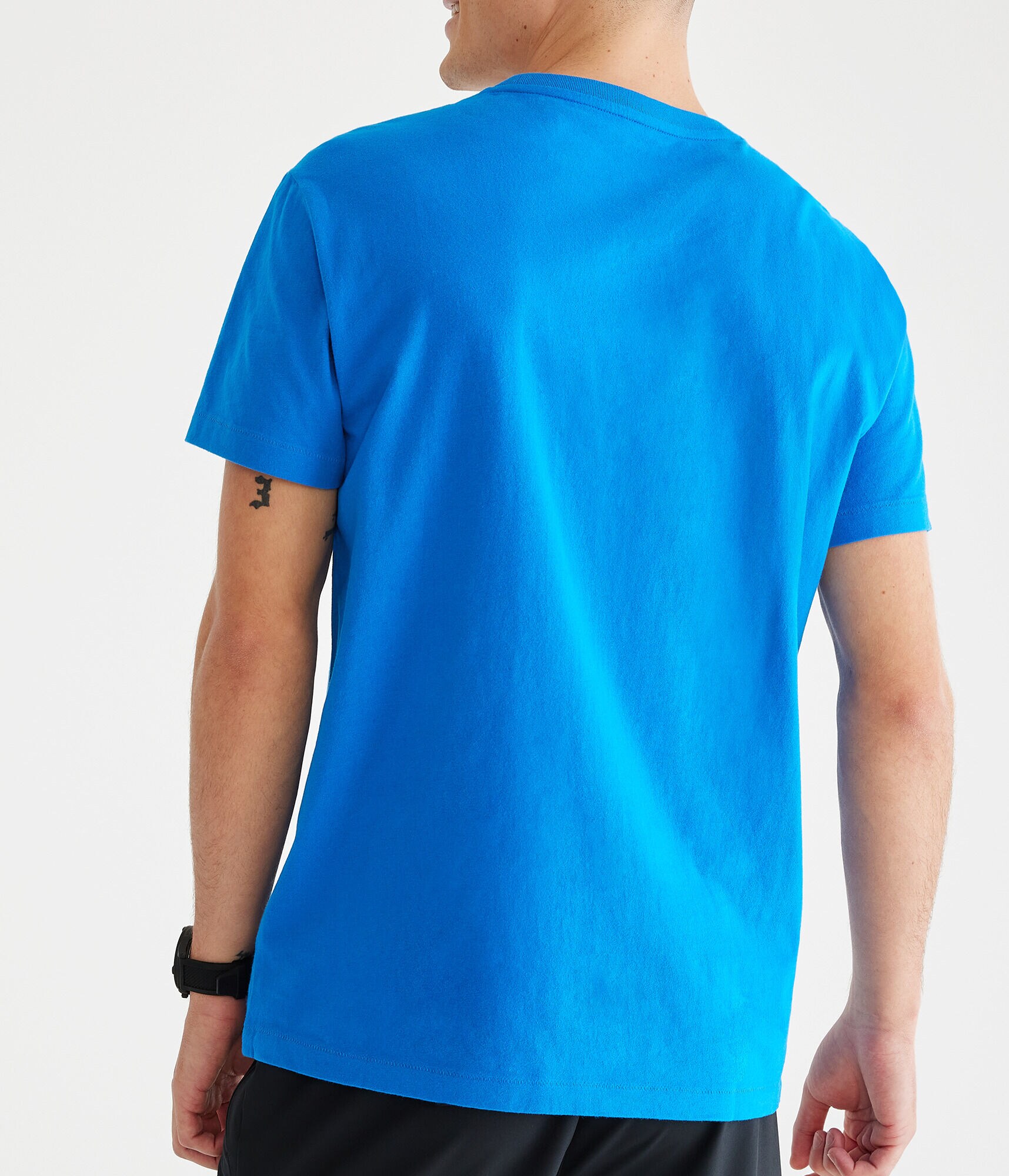 Aero Script Logo Appliqu&eacute; Graphic Tee