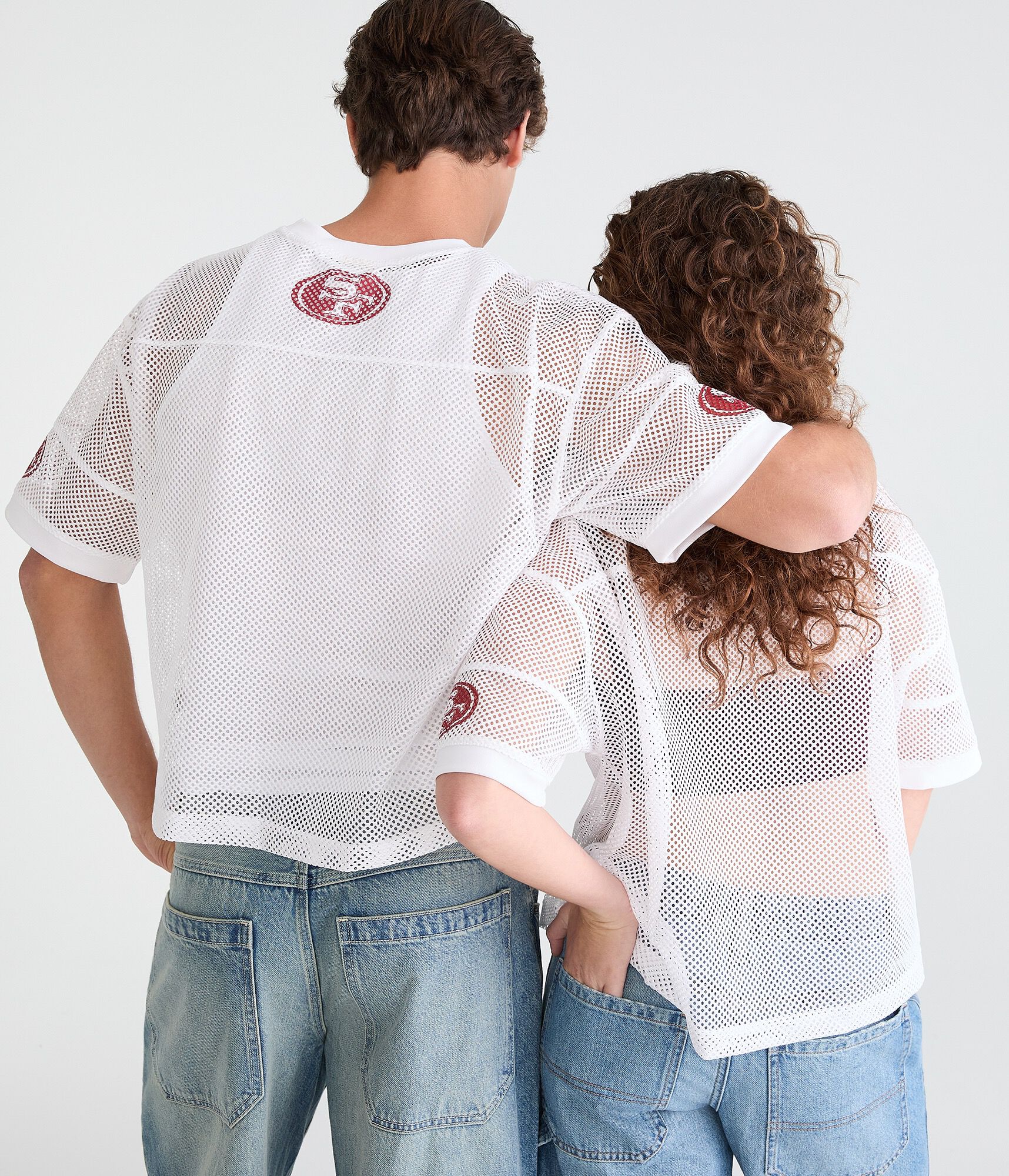 San Francisco 49ers Boxy Mesh Tee