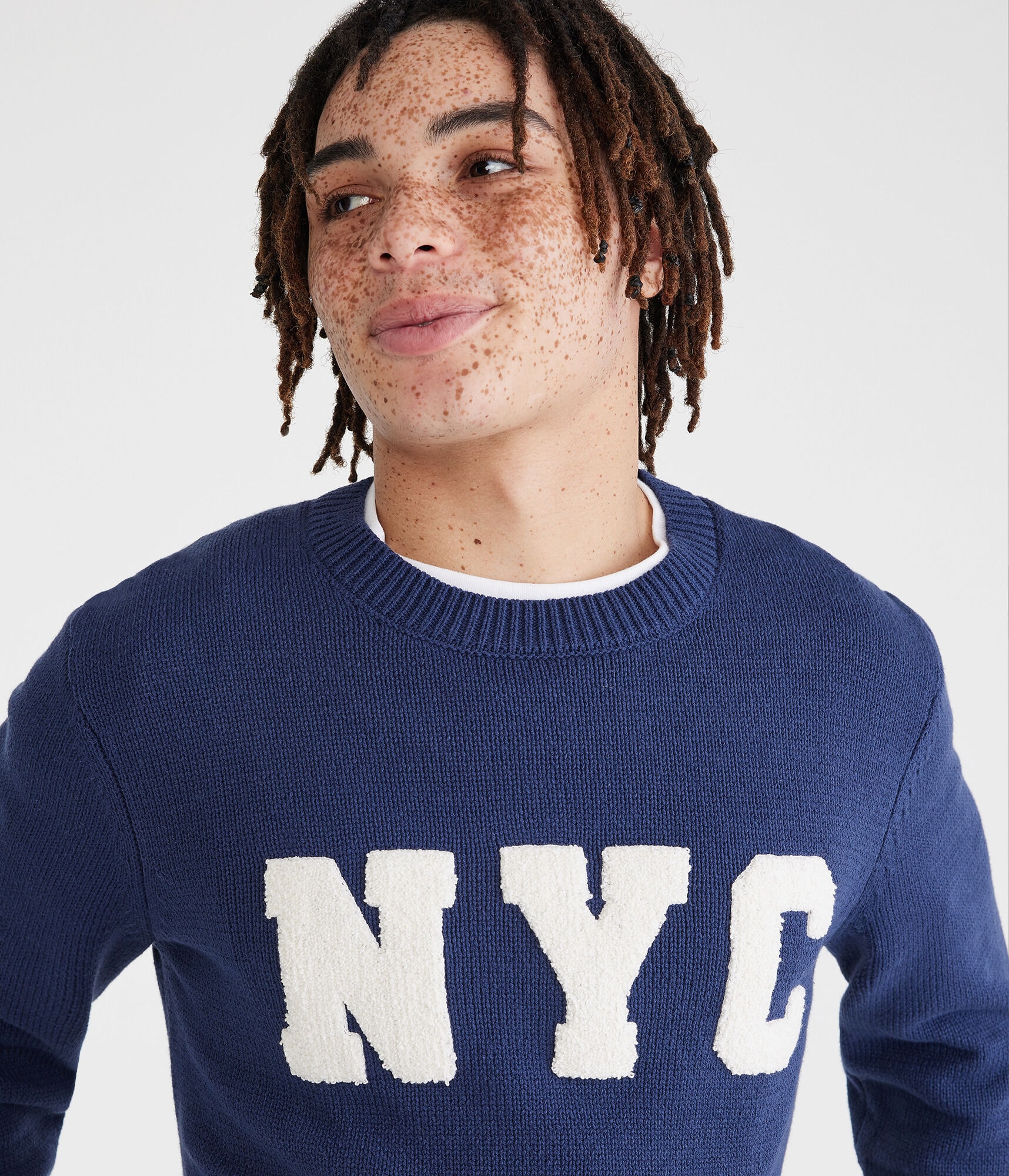 NYC Graphic Crew Sweater