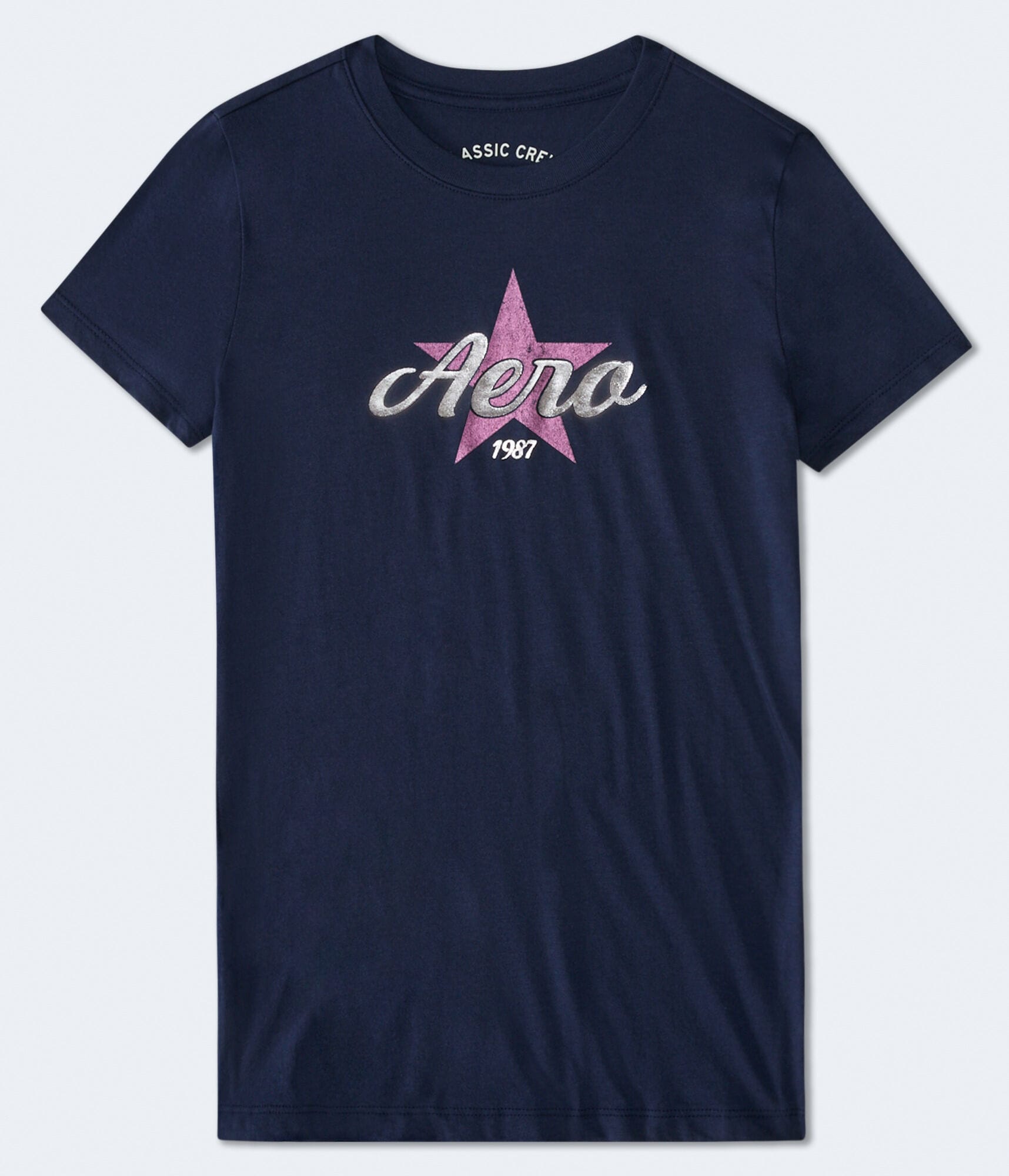 Aero 1987 Star Foil Graphic Tee