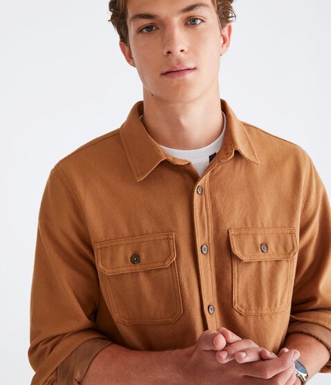 Lightweight Flannel Shacket