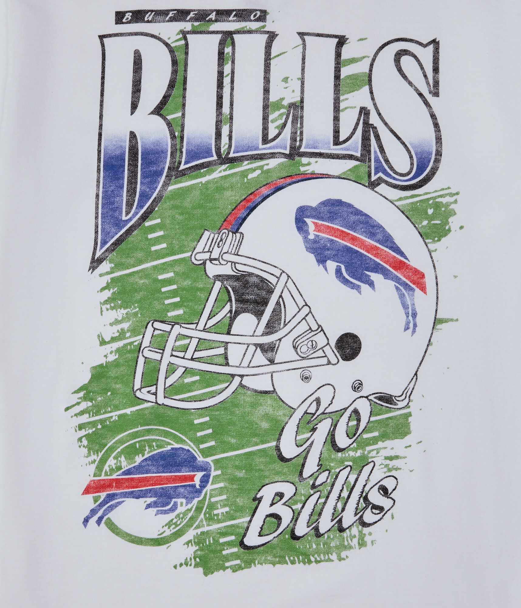 Buffalo Bills Helmet Relaxed Graphic Tee