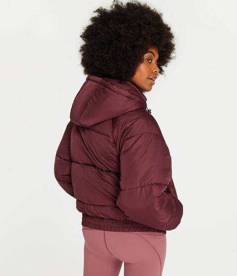 Oversized Quilted Hooded Puffer Jacket Oversized Quilted Hooded Puffer Jacket