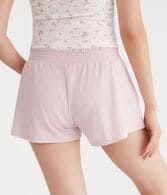 Mid-Rise Waffle Shorts