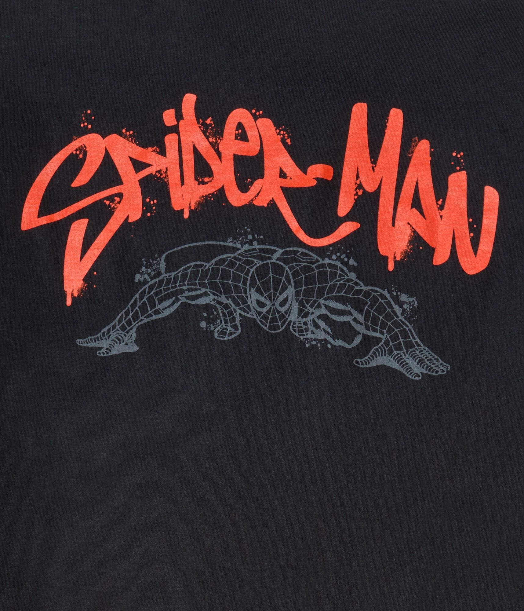 Spider-Man Graffiti Web Relaxed Graphic Tee