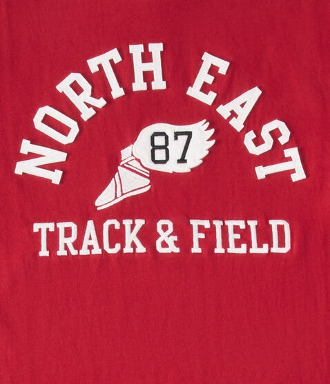 North East Track & Field Appliqué Graphic Tee North East Track & Field Appliqué Graphic Tee