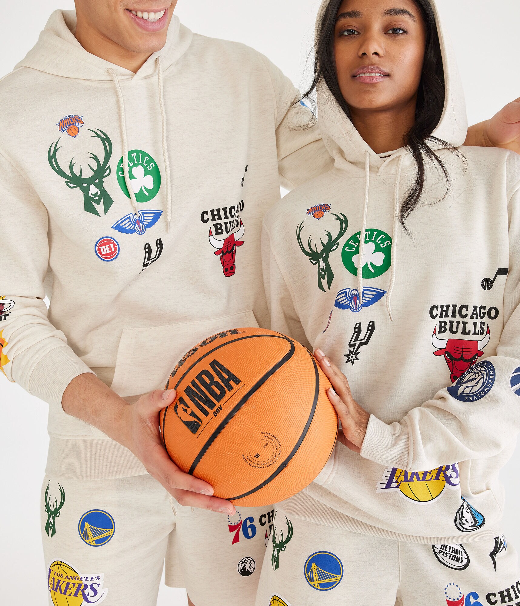 NBA Team Logos Pullover Hoodie