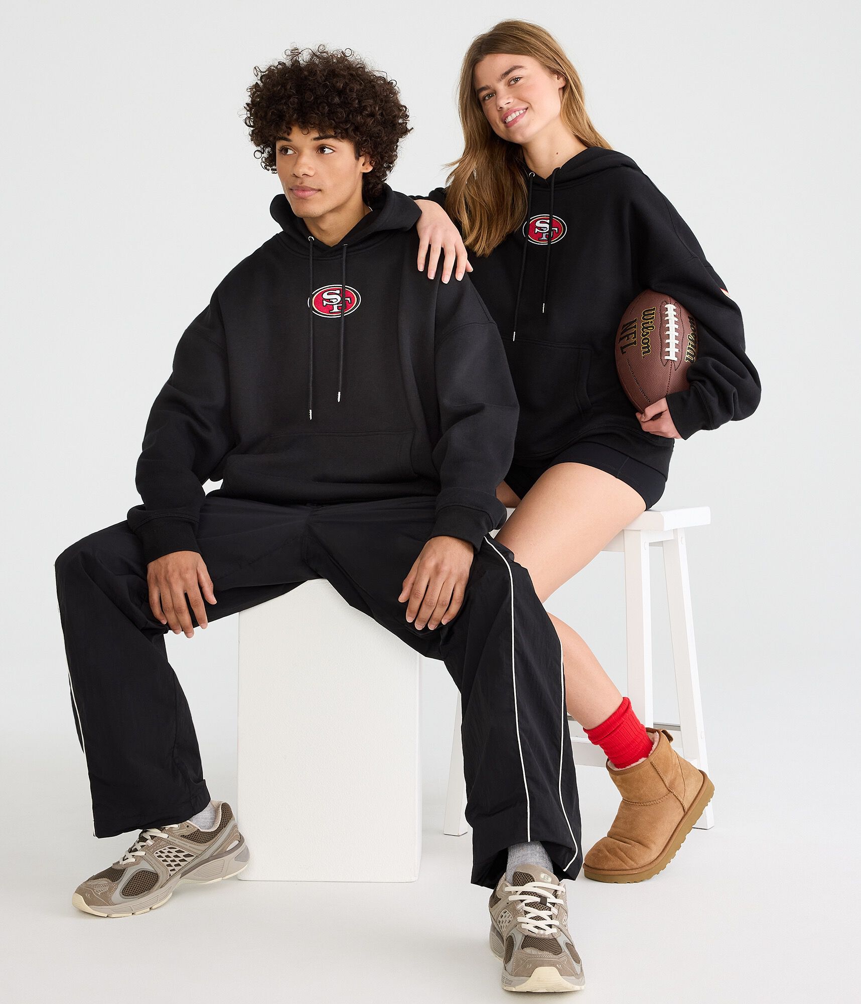 San Francisco 49ers Helmet Pullover Hoodie